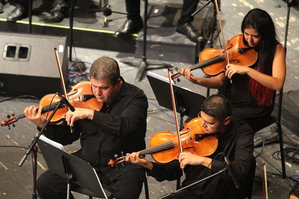 Amsterdam Jazz Festival with saxophone player on stage
